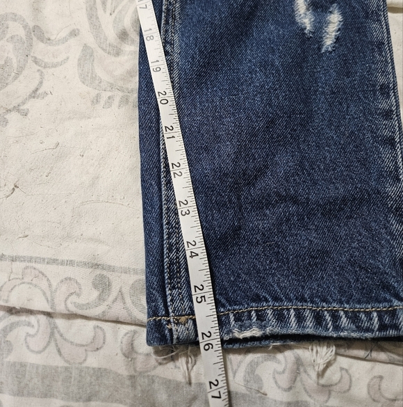 Kancan dark wash distressed jeans! - Picture 7 of 7